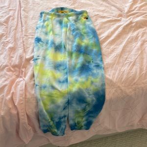 Aviator Nation women’s sweatpants - size M - tie dye color - gently used